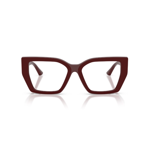Óculos de Grau Jimmy Choo 0JC3053JU 5057 54 Acetato Vermelho Polido