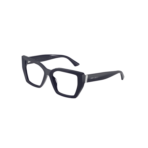 Óculos de Grau Jimmy Choo 0JC3053JU 5016 54 Acetato Azul Marinho Polido