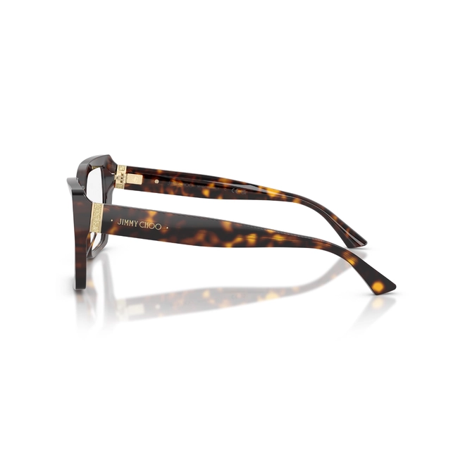 Óculos de Grau Jimmy Choo 0JC3053JU 5002 54 Acetato Marrom Mesclado Polido 3