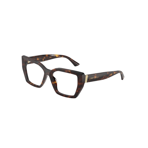 Óculos de Grau Jimmy Choo 0JC3053JU 5002 54 Acetato Marrom Mesclado Polido