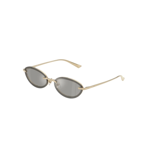 Óculos de Sol Jimmy Choo 0JC4020B 30066G59 Metal Dourado com lentes na cor Cinza Espelhado