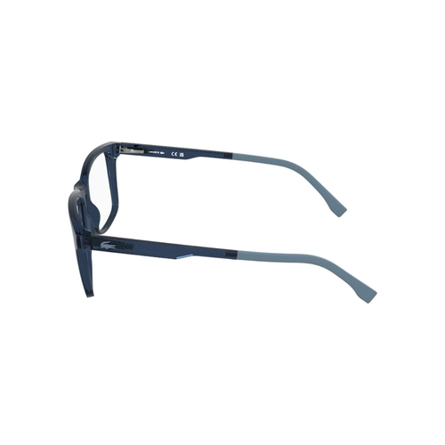 Óculos de Grau Lacoste L4013 410 55 Acetato Azul Transparente