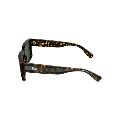 Óculos de Sol Lacoste L6089S 214 55 Acetato Marrom Mesclado com lentes na cor Verde