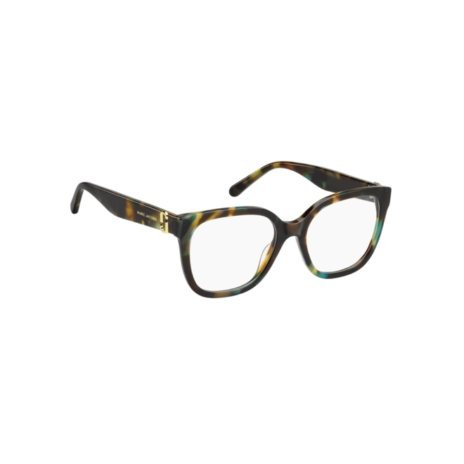 Óculos de Grau Marc Jacobs MARC 893 CVT 5318 R Acetato Azul Mesclado 3