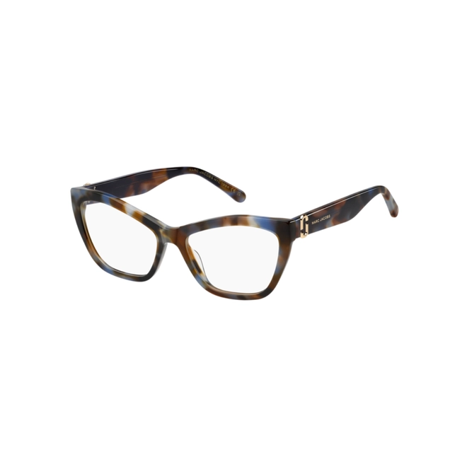 Óculos de Grau Marc Jacobs MARC 894 X8Q 5416 R Acetato Marrom Mesclado e Azul 1