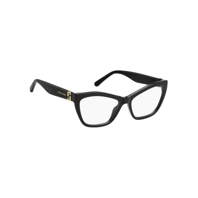 Óculos de Grau Marc Jacobs MARC 894 807 5416 R Acetato Preto 3