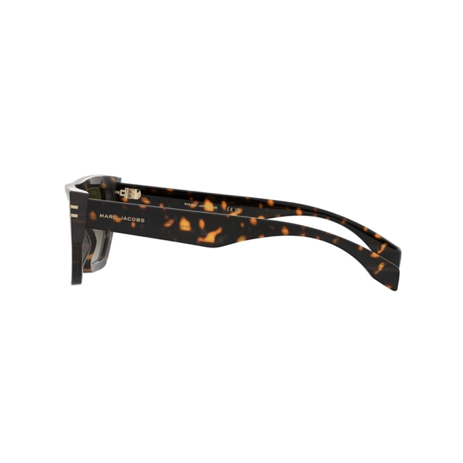 Óculos de Sol Marc Jacobs MARC 904/S 086 549K S Acetato Marrom Mesclado com lentes na cor Verde Degradê 4