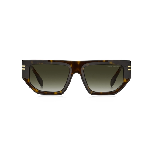 Óculos de Sol Marc Jacobs MARC 904/S 086 549K S Acetato Marrom Mesclado com lentes na cor Verde Degradê