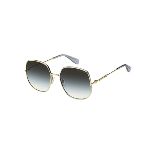 Óculos de Sol Marc Jacobs MARC 916/S LKS 59IB S Metal Dourado com lentes na cor Verde Degradê