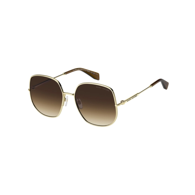 Óculos de Sol Marc Jacobs MARC 916/S 01Q 59N4 S Metal Dourado com lentes na cor Marrom Degradê 1
