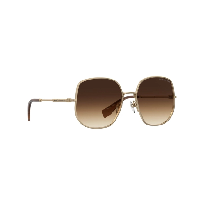 Óculos de Sol Marc Jacobs MARC 916/S 01Q 59N4 S Metal Dourado com lentes na cor Marrom Degradê 3