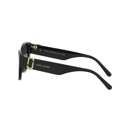 Óculos de Sol Marc Jacobs MARC 883/S 807 54IR S Acetato Preto com lentes na cor Cinza