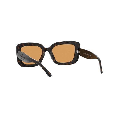 Óculos de Sol Marc Jacobs MARC 888/S 086 53W7 S Acetato Marrom Mesclado com lentes na cor Laranja