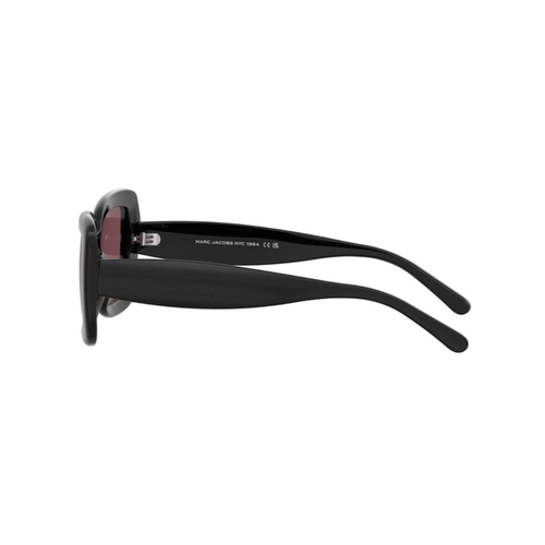 Óculos de Sol Marc Jacobs MARC 888/S 807 534S S Acetato Preto com lentes na cor Bordô