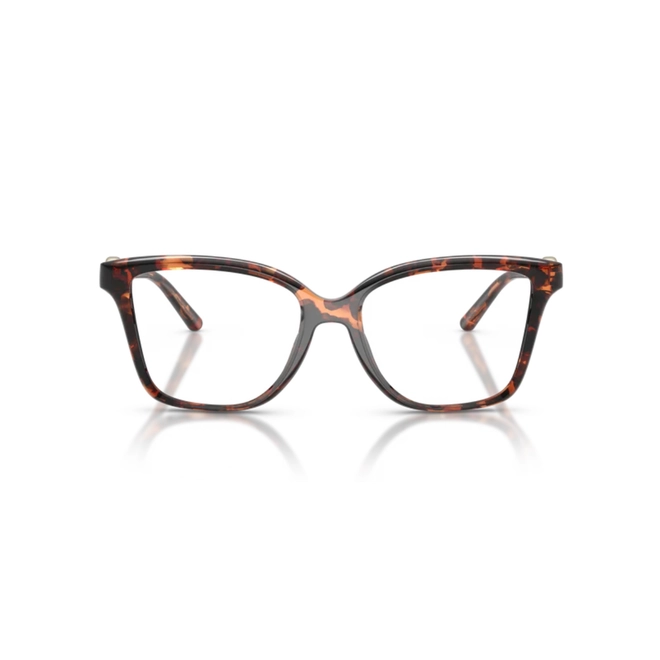Óculos de Grau Michael Kors 0MK4180U 4031 54 Acetato Marrom Mesclado Polido 2