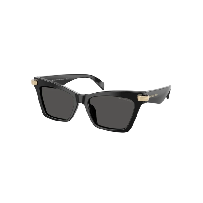 Óculos de Sol Michael Kors 0MK2276U 30058754 Acetato Preto Polido com lentes na cor Cinza 1