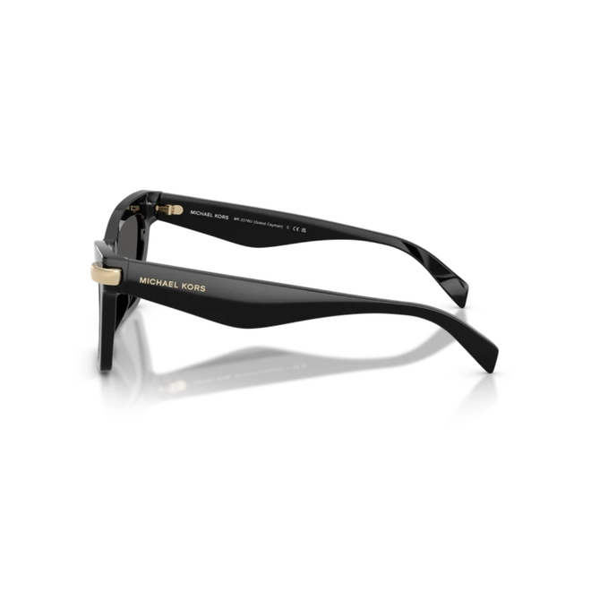 Óculos de Sol Michael Kors 0MK2276U 30058754 Acetato Preto Polido com lentes na cor Cinza 3