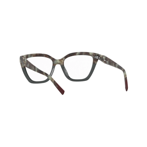 Óculos de Grau Missoni MIS 0274 NE6 5417 R Acetato Cinza e Bordô Mesclado