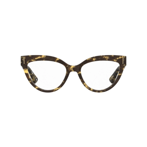 Óculos de Grau Moschino MOS661 IPR 5317 R Acetato Marrom Mesclado e Azul