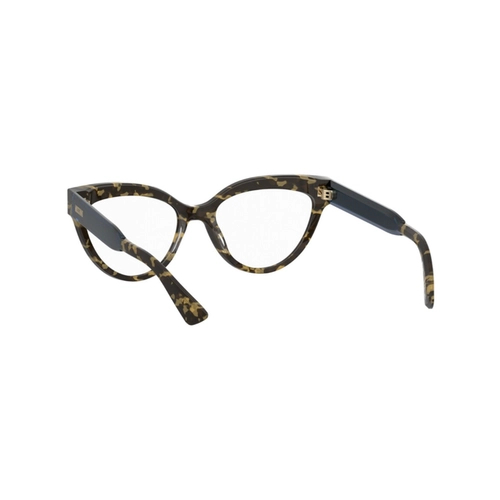 Óculos de Grau Moschino MOS661 IPR 5317 R Acetato Marrom Mesclado e Azul