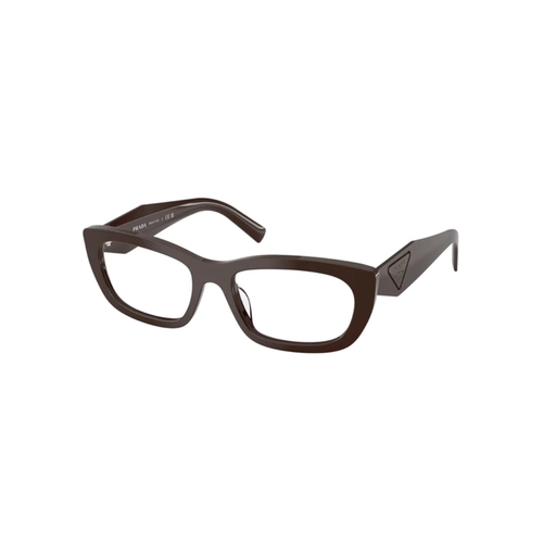 Óculos de Grau Prada 0PR D09V 27I1O154 Acetato Marrom Polido