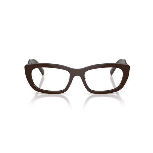 Óculos de Grau Prada 0PR D09V 27I1O154 Acetato Marrom Polido