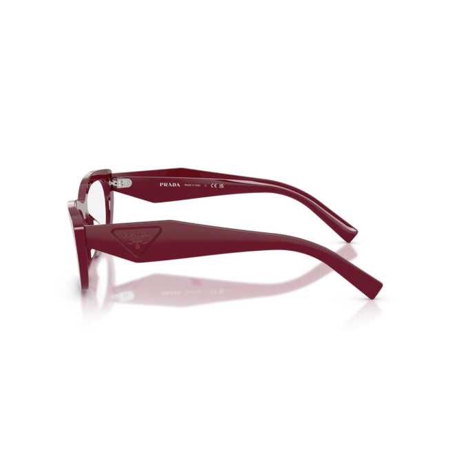 Óculos de Grau Prada 0PR D09V 23L1O154 Acetato Bordô Polido 3