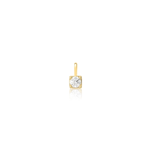 Pingente Solitários To Love ponto de Luz ouro 18k com 20pts de Diamantes
