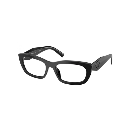 Óculos de Grau Prada 0PR D09V 16K1O154 Acetato Preto Polido