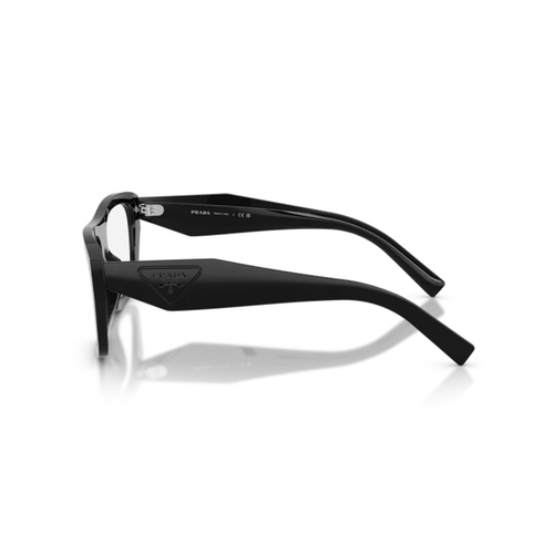 Óculos de Grau Prada 0PR D07VU 16K1O154 Acetato Preto Polido