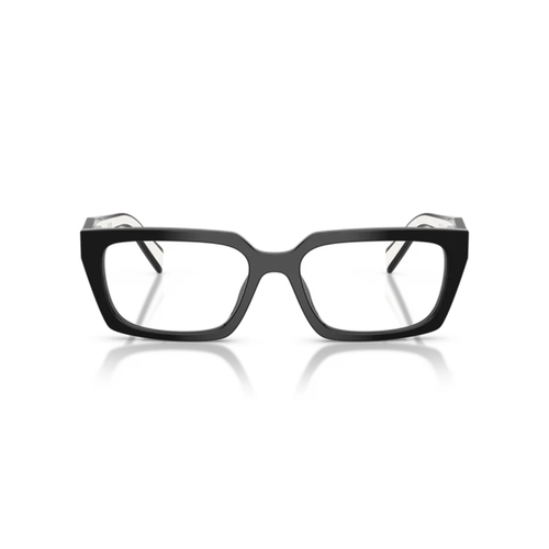 Óculos de Grau Prada 0PR D05V 20G1O155 Acetato Preto Polido
