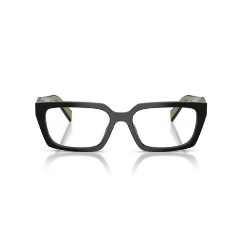 Óculos de Grau Prada 0PR D05V 03K1O155 Acetato Preto Polido