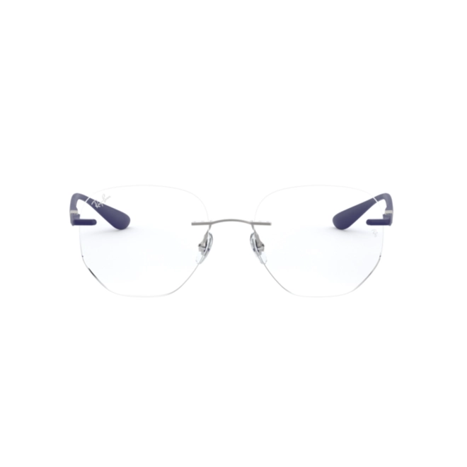 Óculos de Grau Ray-Ban 0RX8766 1216 51 Titânio Prata 2