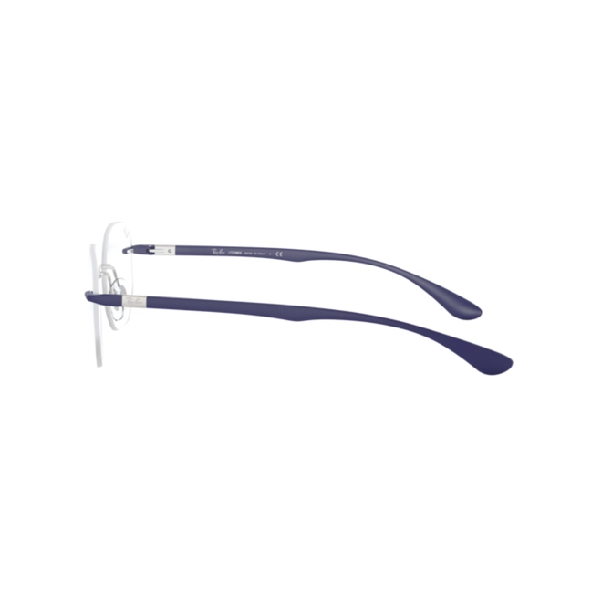 Óculos de Grau Ray-Ban 0RX8766 1216 51 Titânio Prata 4