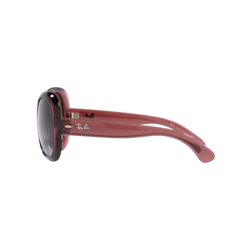 Óculos de Sol Ray-Ban 0RB4098 6593T560 Nylon Marrom Transparente com lentes na cor Marrom Degradê Cinza Polarizado
