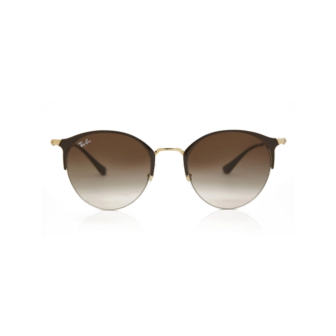 Óculos de Sol Ray-Ban 0RB3578 90091350 Metal Marrom com lentes na cor Marrom Degradê 2