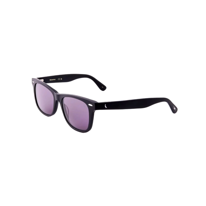 Óculos de Sol Reserva RSV6019S 002 54 Acetato Preto Fosco com lentes na cor Azul 1