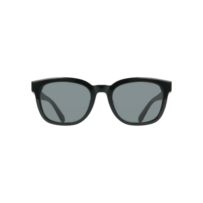 Óculos de Sol Salvatore Ferragamo SF2107S 001 54 Acetato Preto com lentes na cor Cinza 2