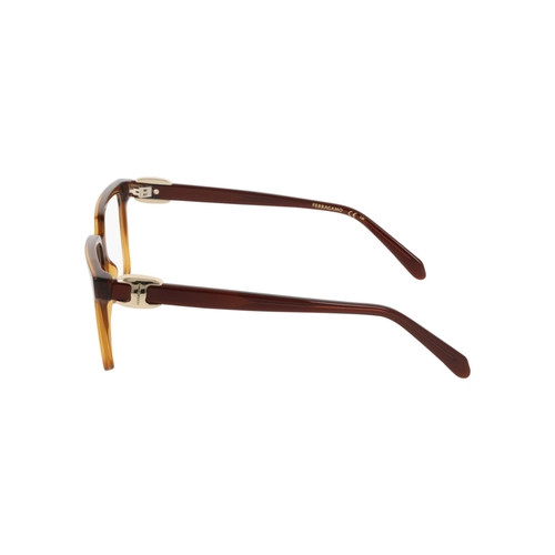 Óculos de Grau Salvatore Ferragamo SF3059 266 56 Acetato Marrom Mesclado