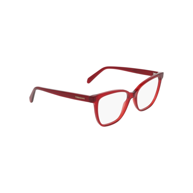 Óculos de Grau Salvatore Ferragamo SF3062 612 54 Acetato Vermelho 3