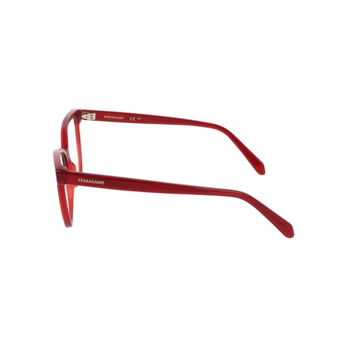 Óculos de Grau Salvatore Ferragamo SF3062 612 54 Acetato Vermelho
