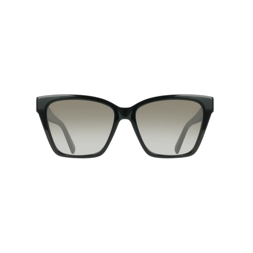 Óculos de Sol Salvatore Ferragamo SF2110S 001 57 Acetato Preto com lentes na cor Cinza Degradê