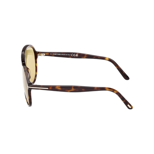 Óculos de Sol Tom Ford FT1211_6552E Acetato Marrom Mesclado com lentes na cor Marrom Fotocromático