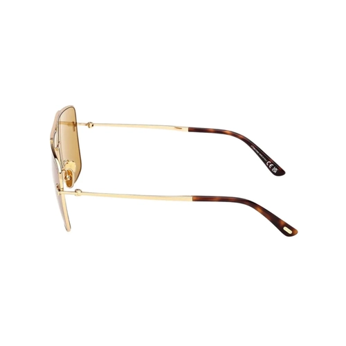 Óculos de Sol Tom Ford FT1307_5930E Metal Dourado com lentes na cor Amarelo