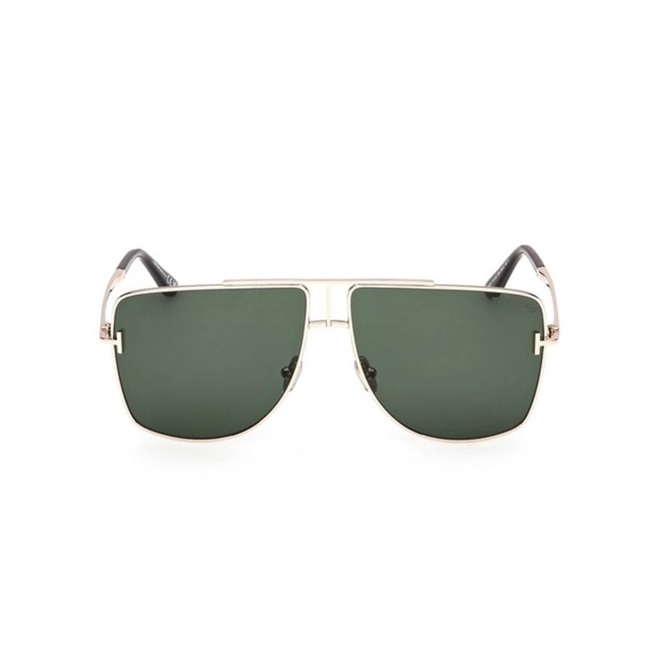 Óculos de Sol Tom Ford FT1307_5928N Metal Dourado com lentes na cor Verde 2