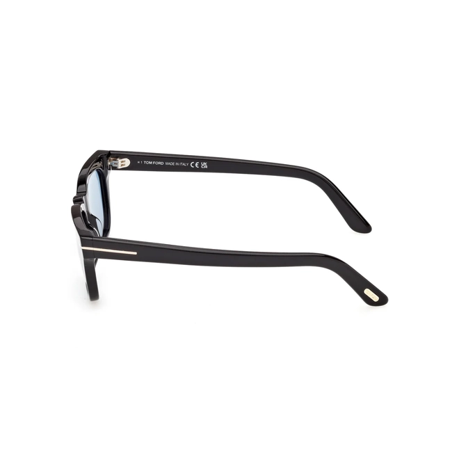 Óculos de Sol Tom Ford FT1362_5301V Acetato Preto com lentes na cor Azul 3