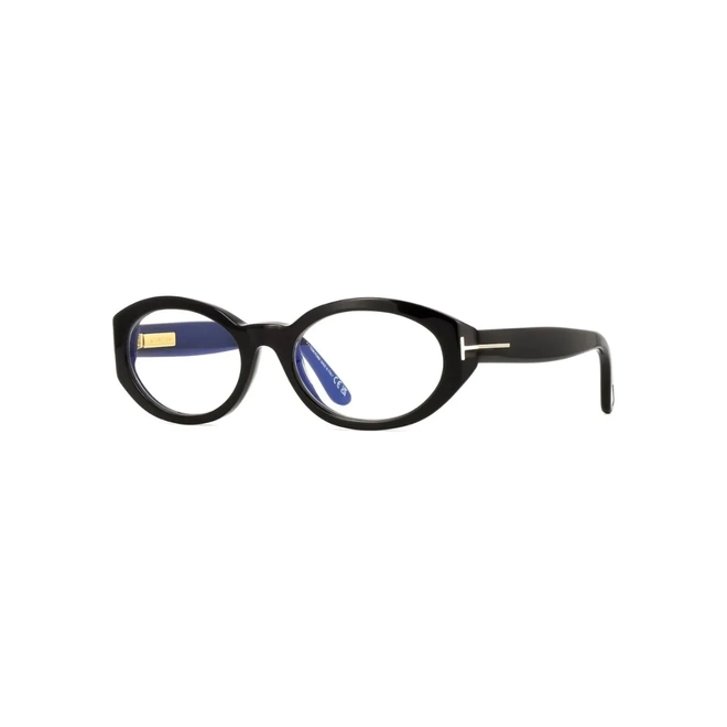 Óculos de Grau Tom Ford FT6067-B_54001 Acetato Preto 1
