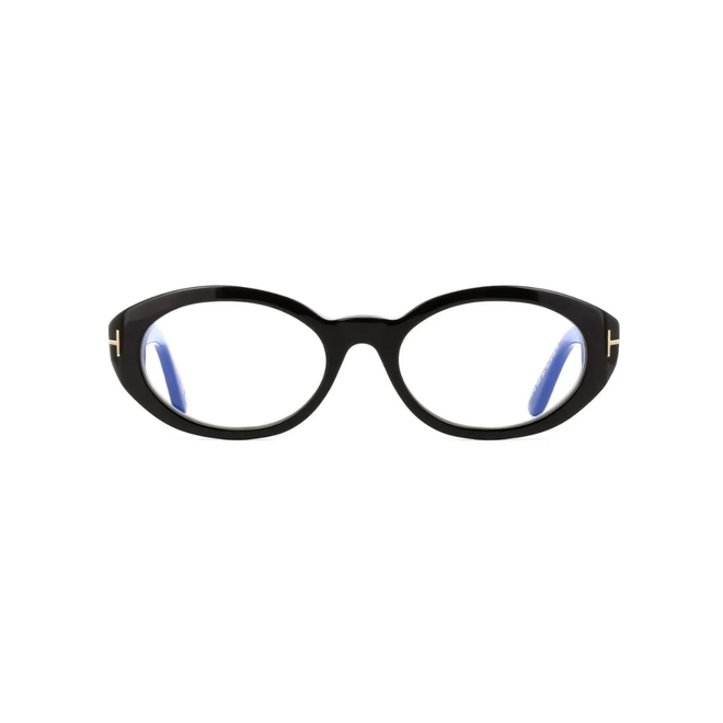 Óculos de Grau Tom Ford FT6067-B_54001 Acetato Preto 2