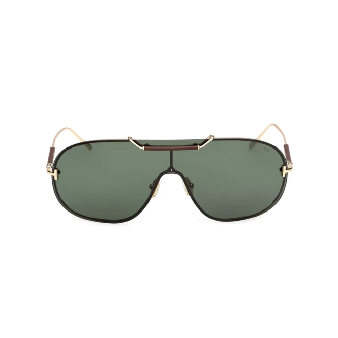 Óculos de Sol Tom Ford FT1309_0030N Metal Dourado com lentes na cor Verde 2