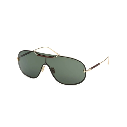 Óculos de Sol Tom Ford FT1309_0030N Metal Dourado com lentes na cor Verde